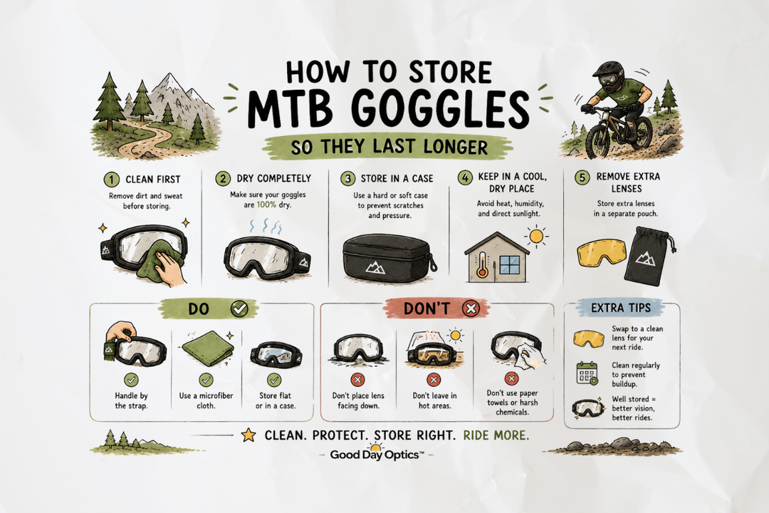How to Store MTB Goggles So They Last Longer