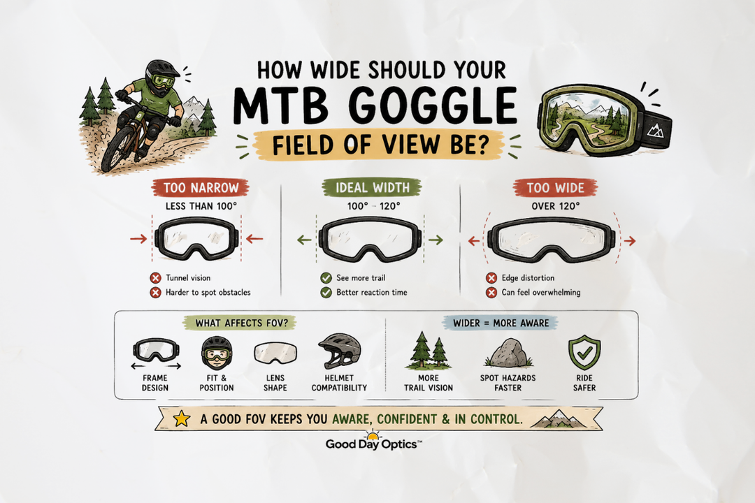 How Wide Should Your MTB Goggle Field of View Be?