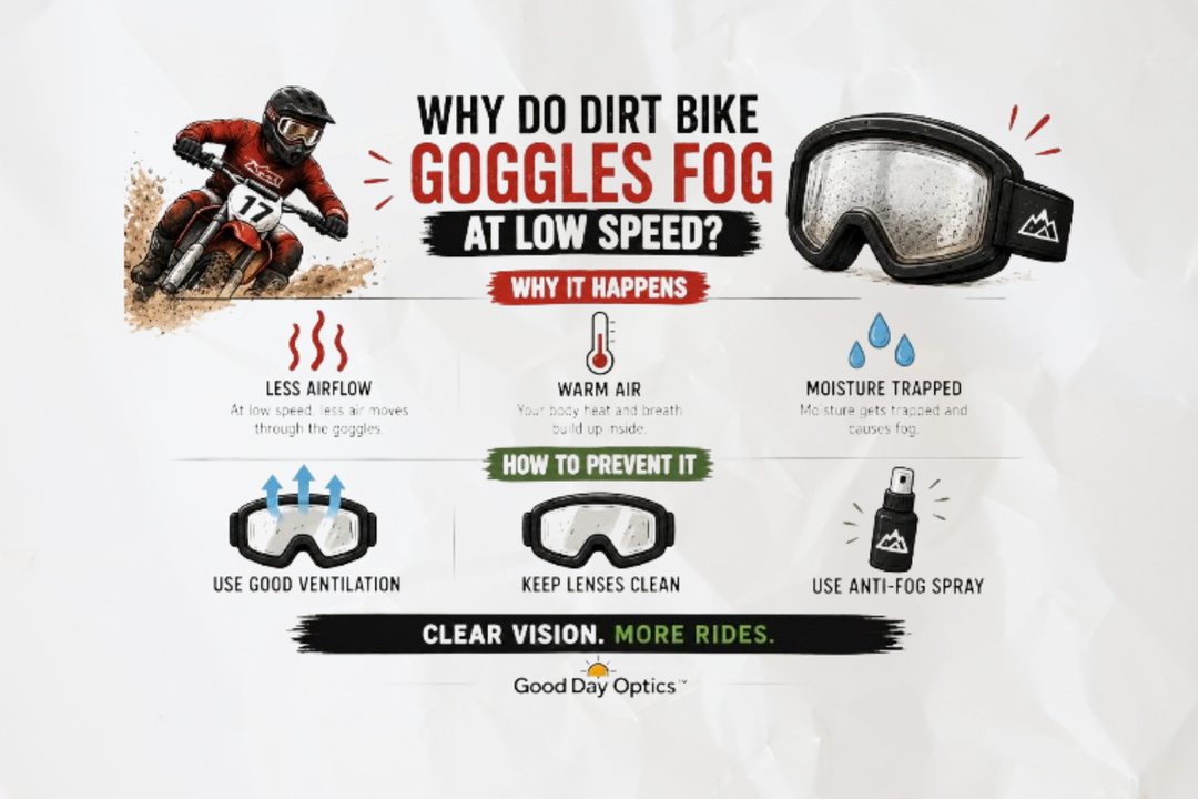 Why Do Dirt Bike Goggles Fog at Low Speed?