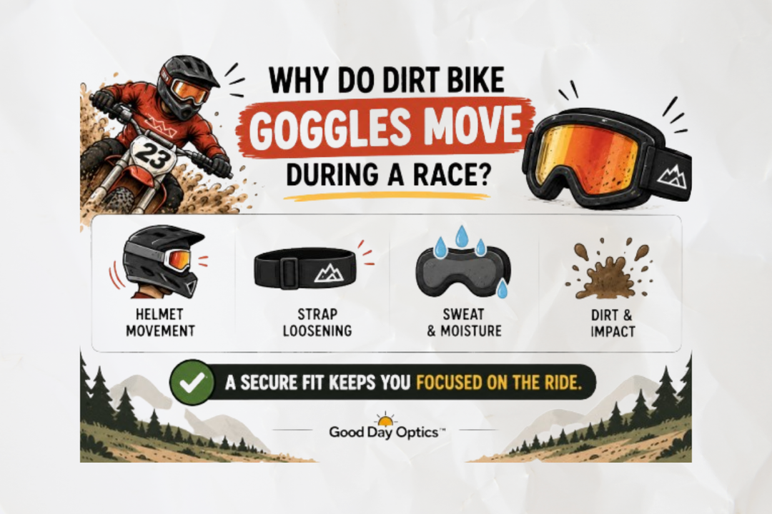Why Do Dirt Bike Goggles Move During a Race?