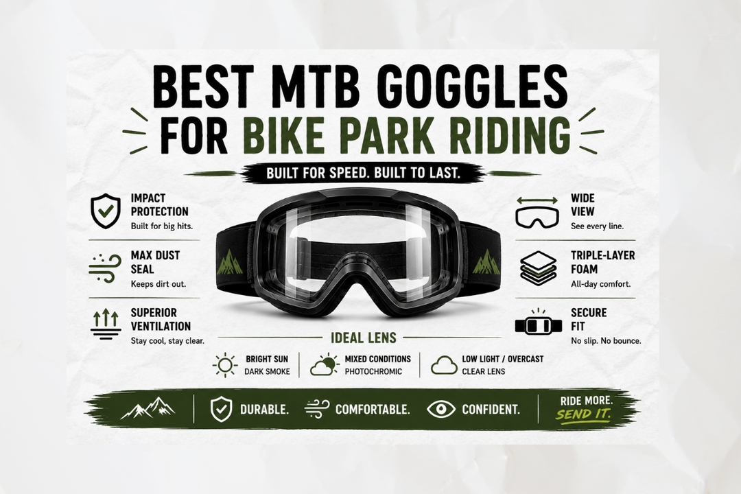 Best MTB Goggles for Bike Park Riding