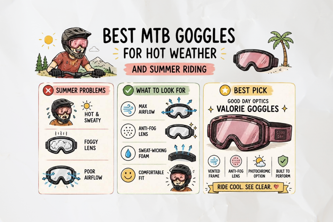 Best MTB Goggles for Hot Weather and Summer Riding