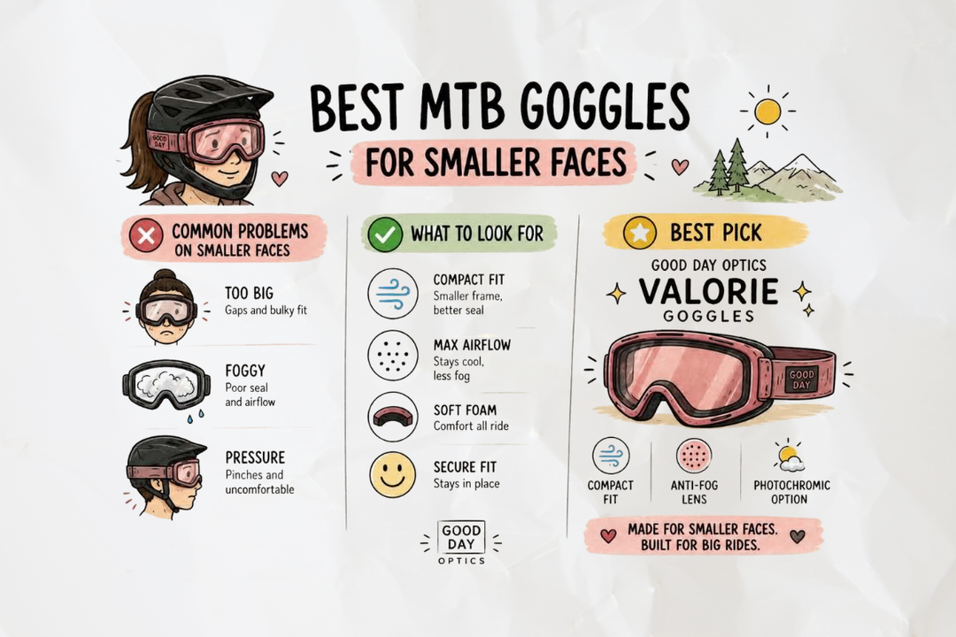 Best MTB Goggles for Smaller Faces