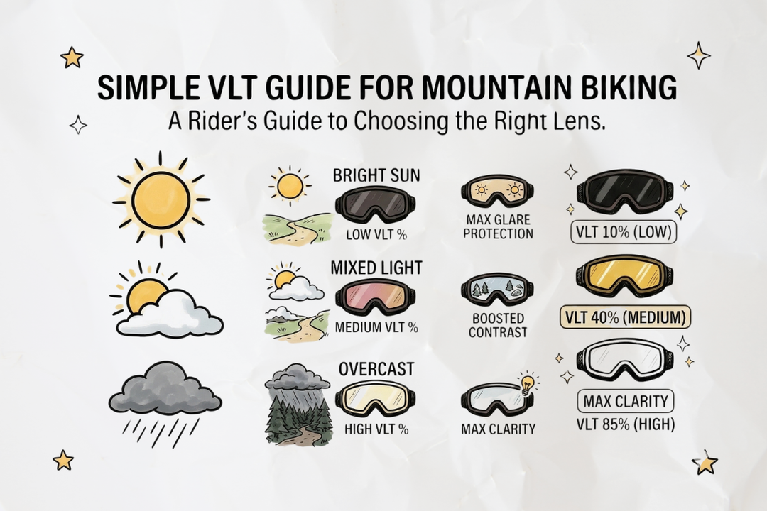 What VLT Is Best for Mountain Biking? A Rider's Guide to Picking the Right Lens
