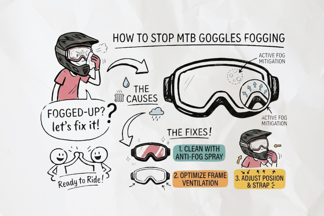 How to Stop MTB Goggles Fogging: Everything That Actually Works