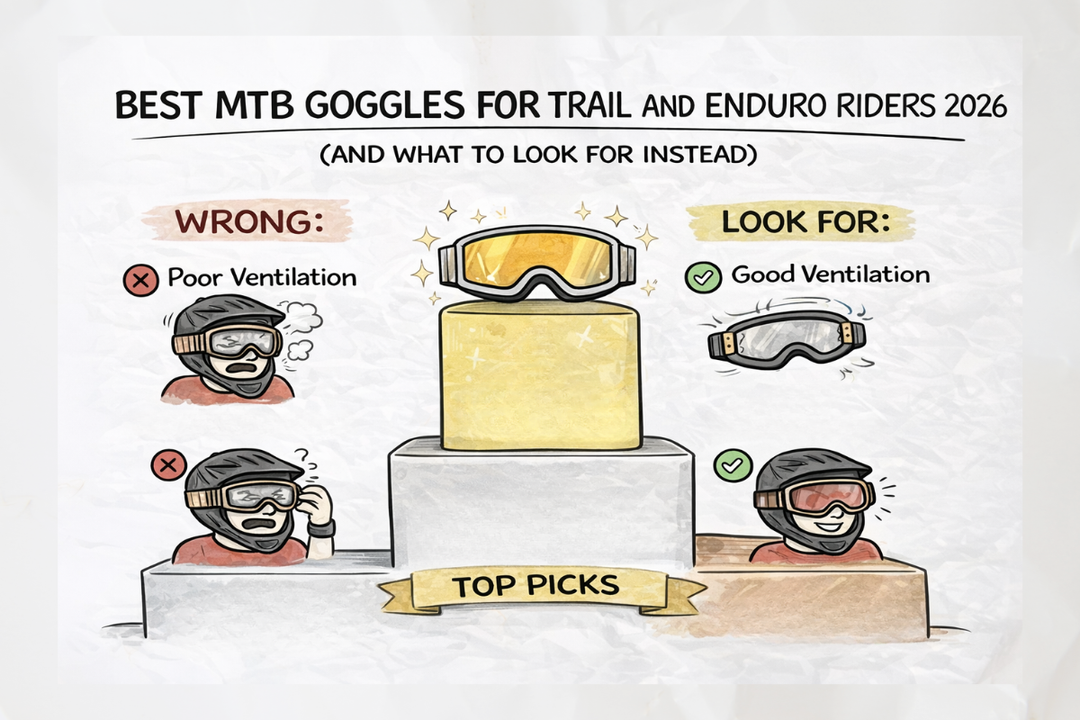 Best MTB Goggles for Trail and Enduro Riders in 2026