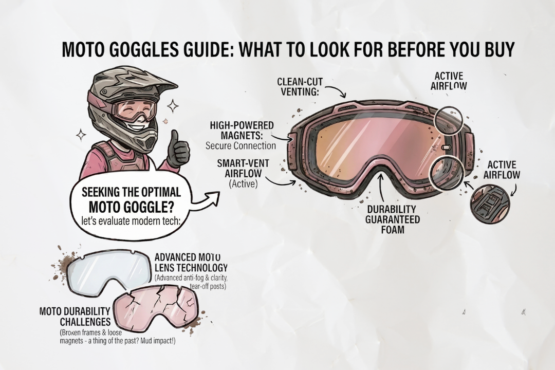 Moto Goggles Guide: What to Look for Before You Buy