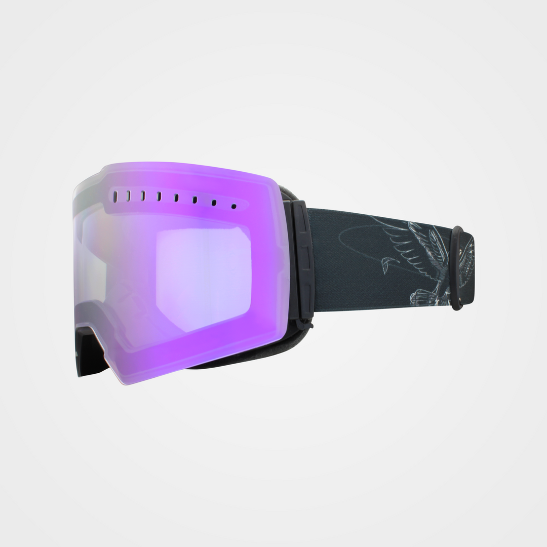 The Valorie Snow Goggle - Grape Ice Lens