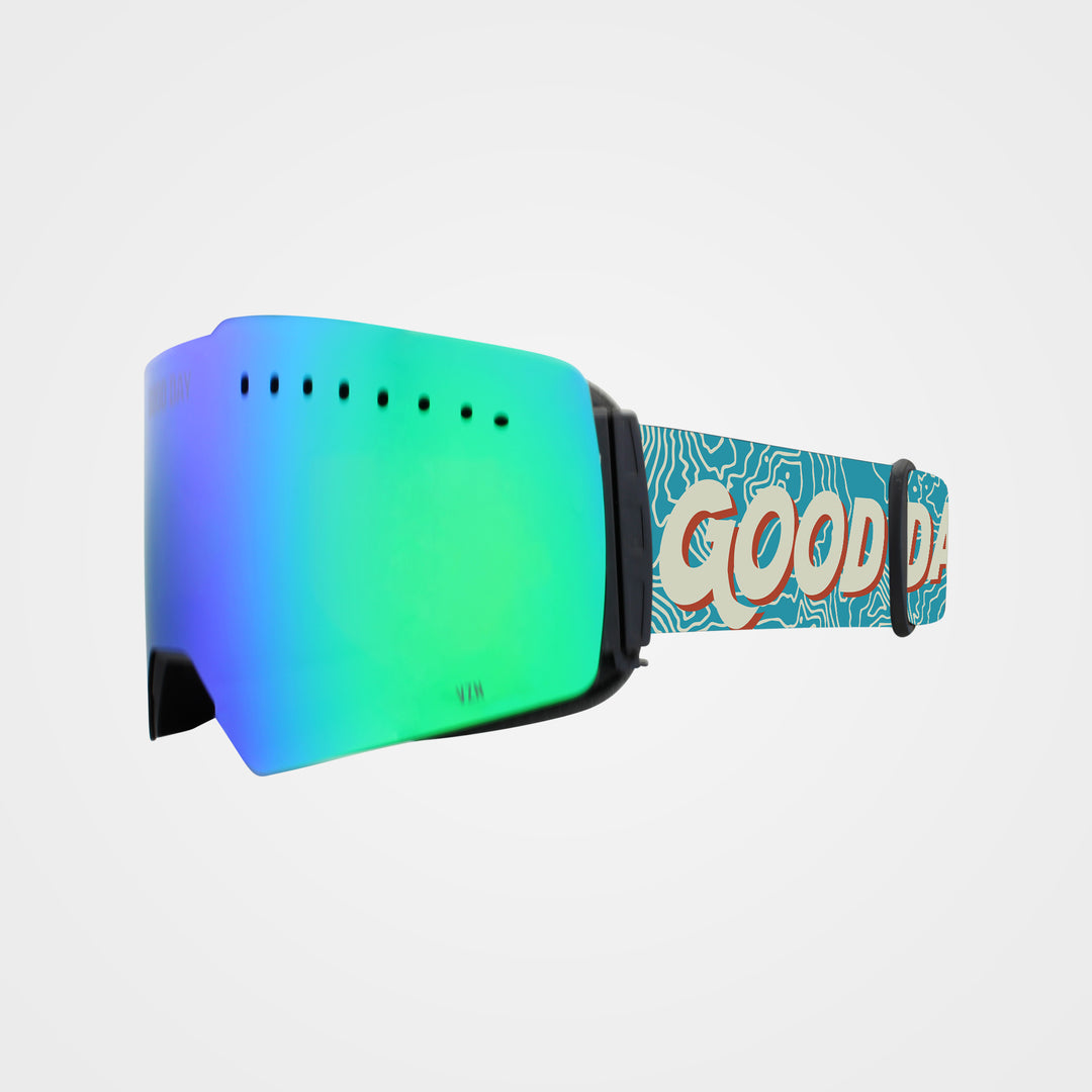 The Valorie Snow Goggle - Shred Green Lens