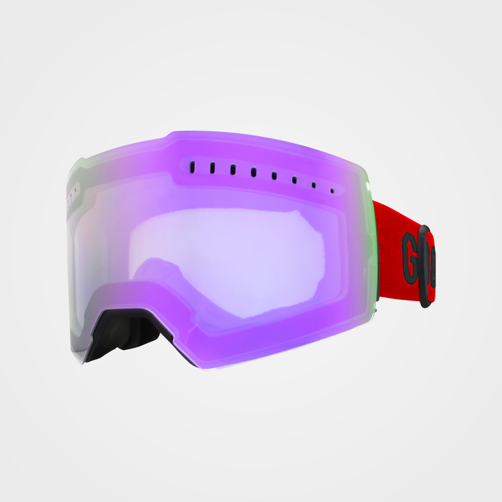 The Valorie Snow Goggle - Grape Ice Lens