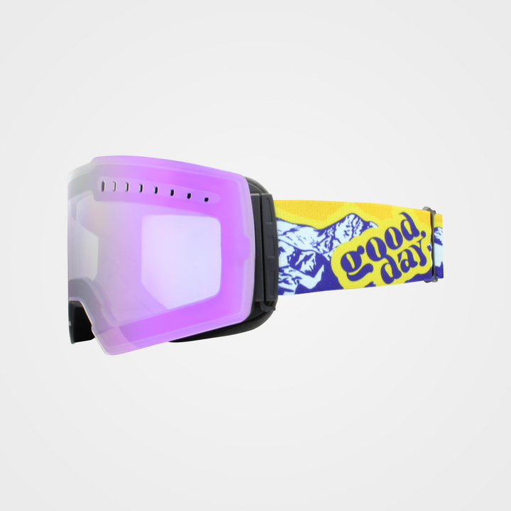 The Valorie Snow Goggle - Grape Ice Lens