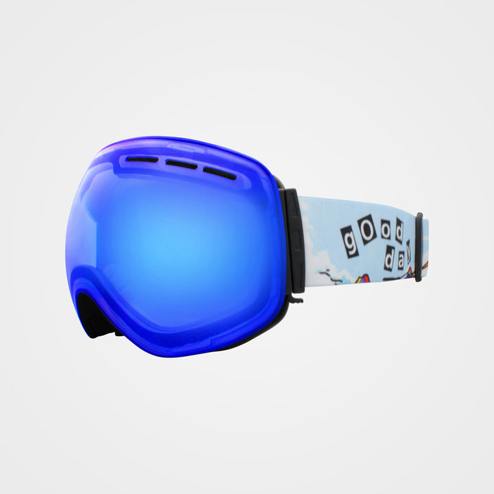 The Emily Snow Goggle - Shred Blue Lens