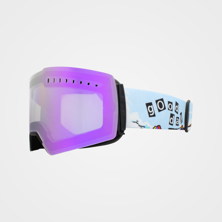 The Valorie Snow Goggle - Grape Ice Lens