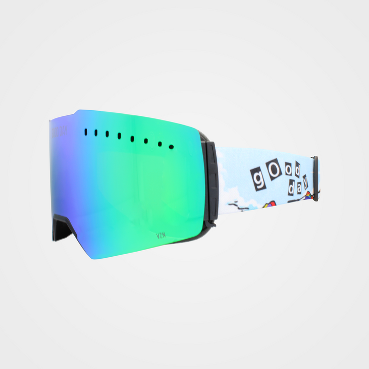 The Valorie Snow Goggle - Shred Green Lens