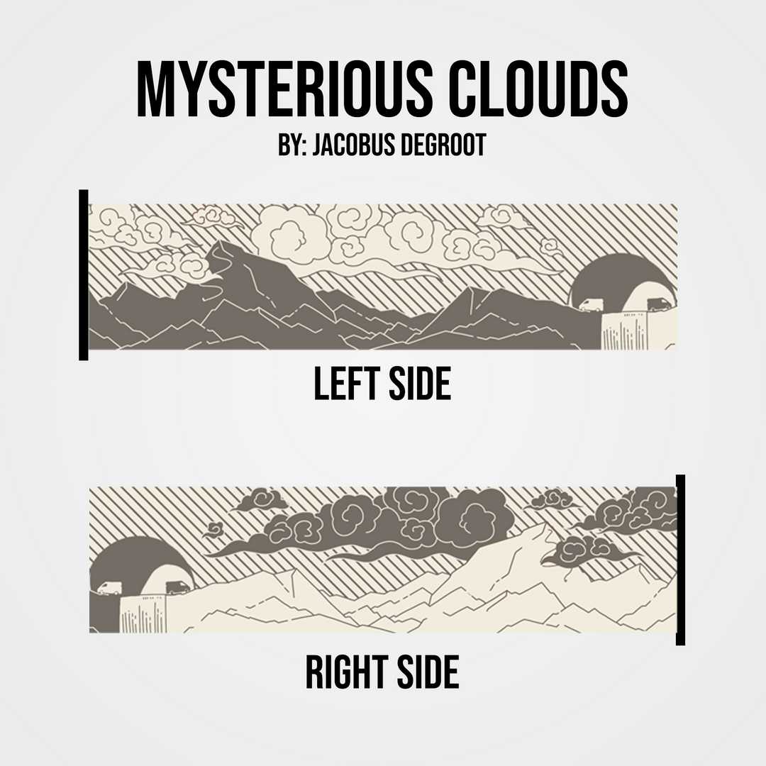 Goggle Strap - Mysterious Clouds