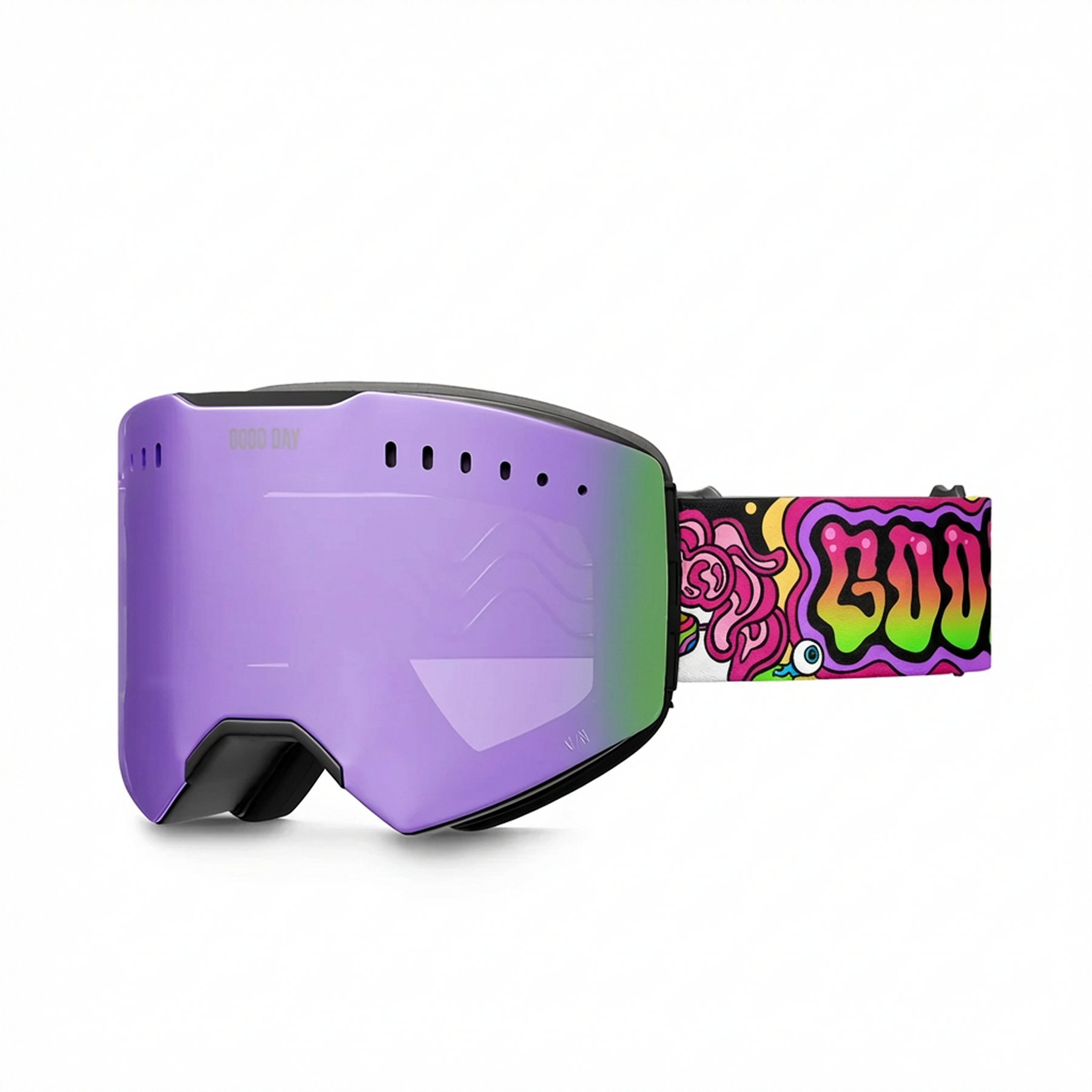 The Valorie Snow Goggle - Grape Ice Lens – Good Day Optics