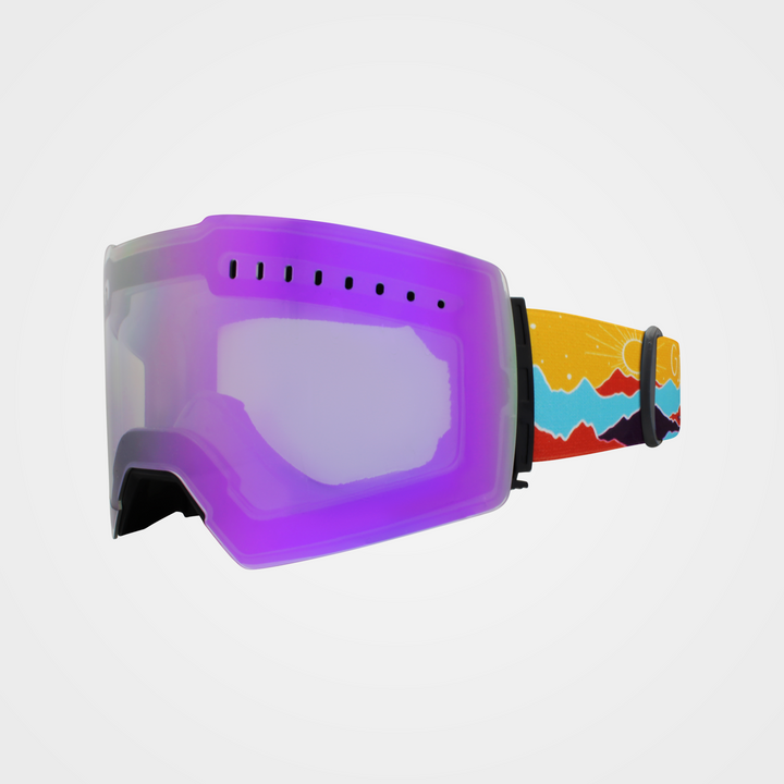 The Valorie Snow Goggle - Grape Ice Lens