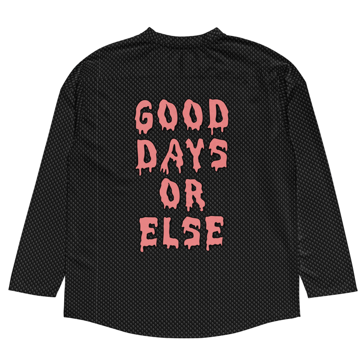 Good Days or Else Jersey (Pink)