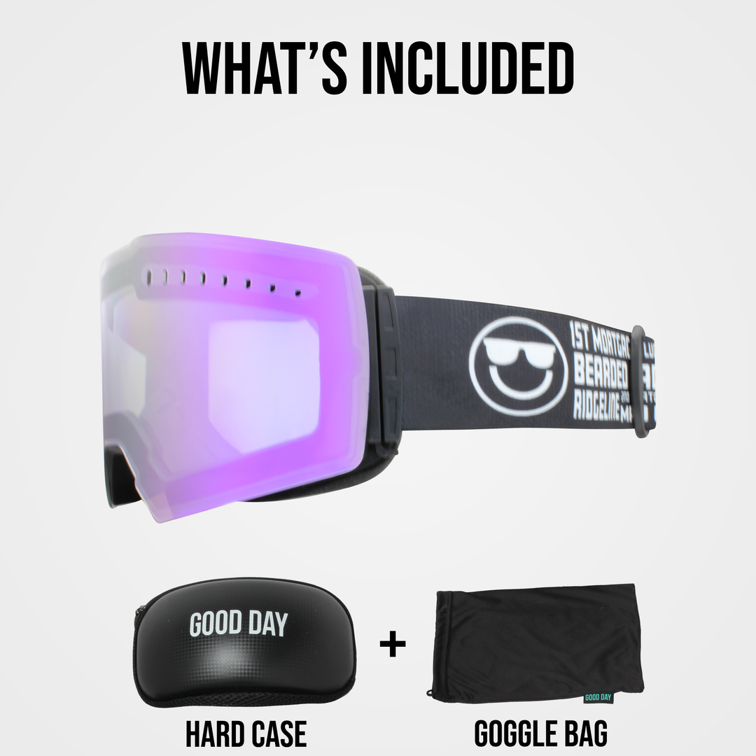 The Valorie Snow Goggle - Grape Ice Lens