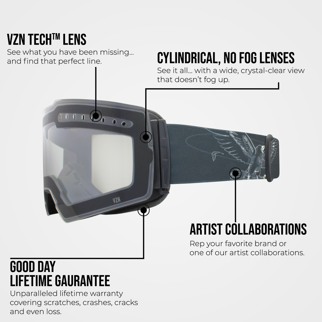 The Valorie Snow Goggle - Clear Lens