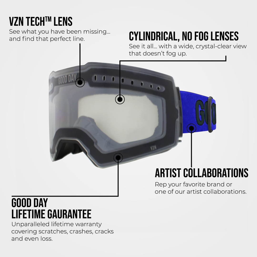 The Valorie Snow Goggle - Clear Lens