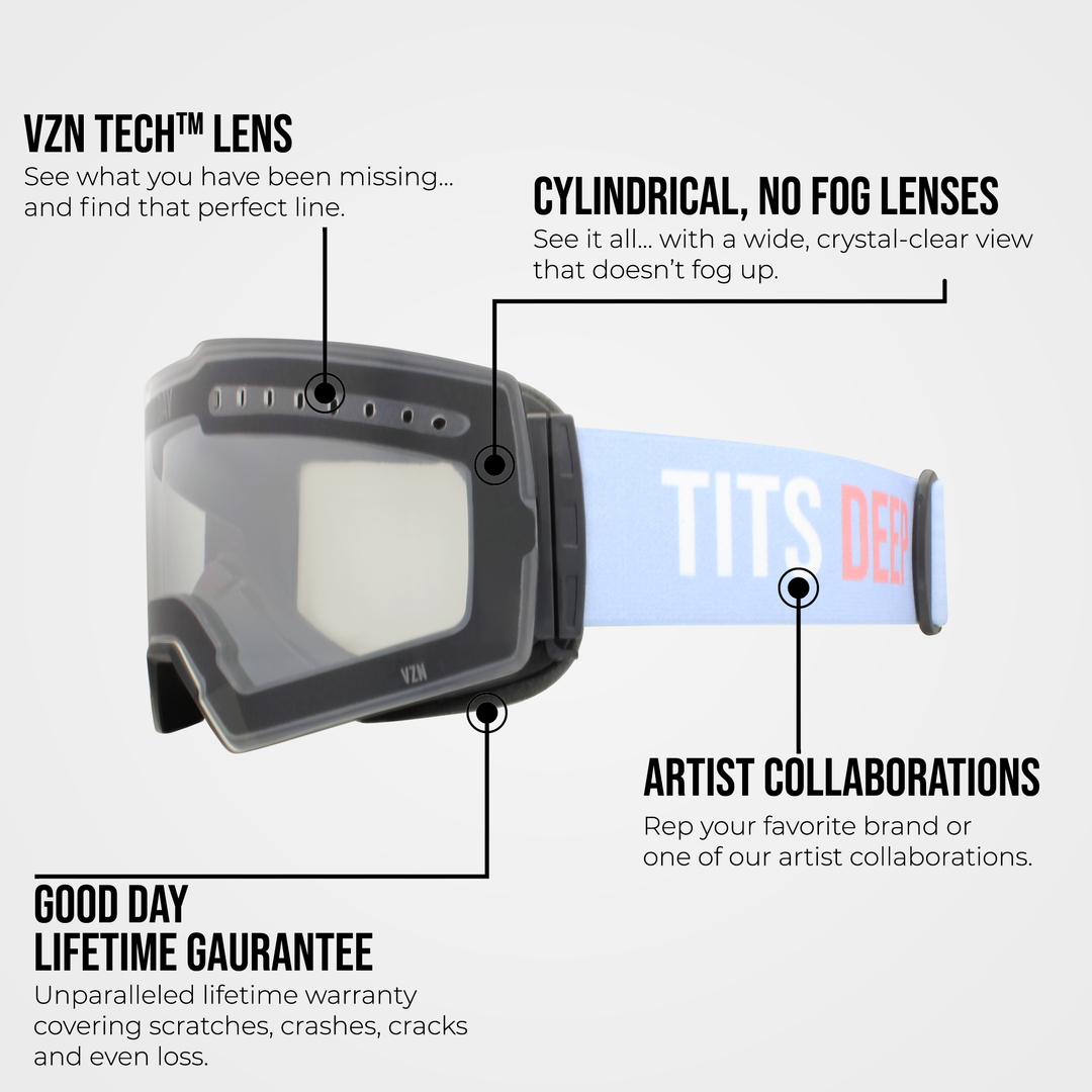 The Valorie Snow Goggle - Clear Lens