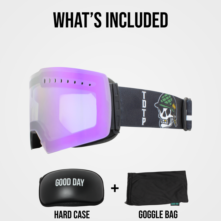 The Valorie Snow Goggle - Grape Ice Lens