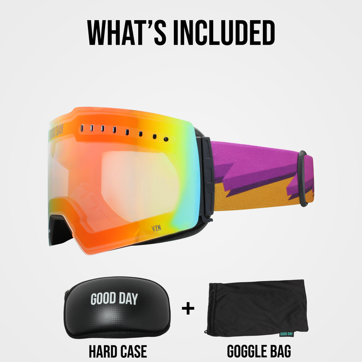 The Valorie Snow Goggle - Gasolina Lens