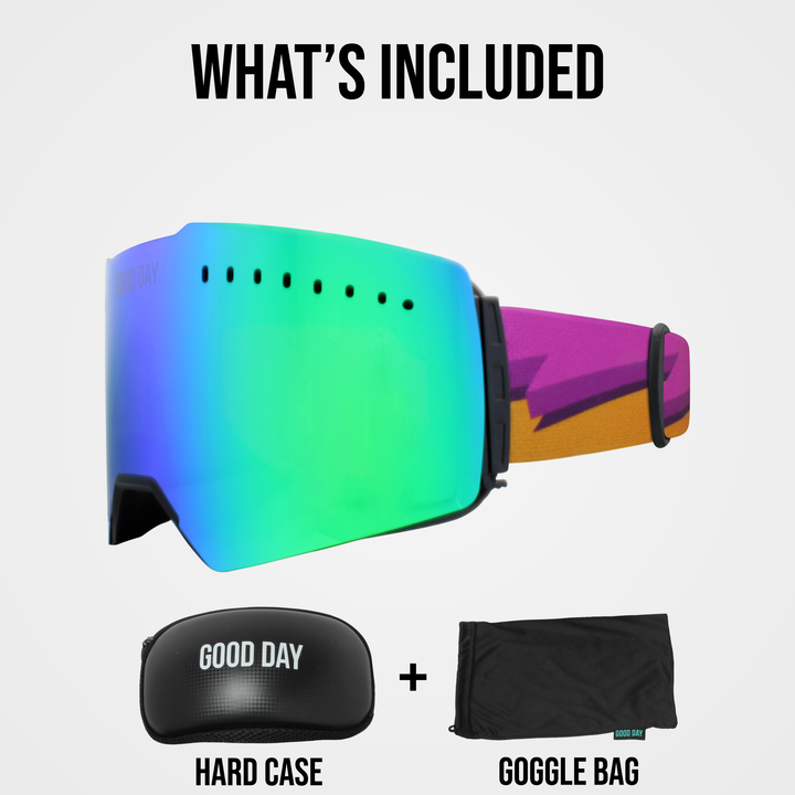 The Valorie Snow Goggle - Shred Green Lens