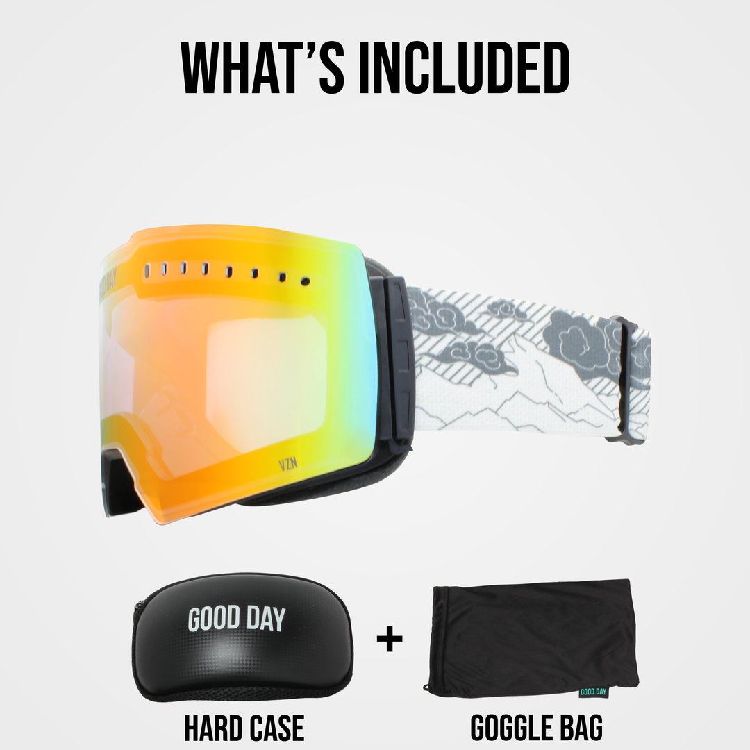 The Valorie Snow Goggle - Gasolina Lens