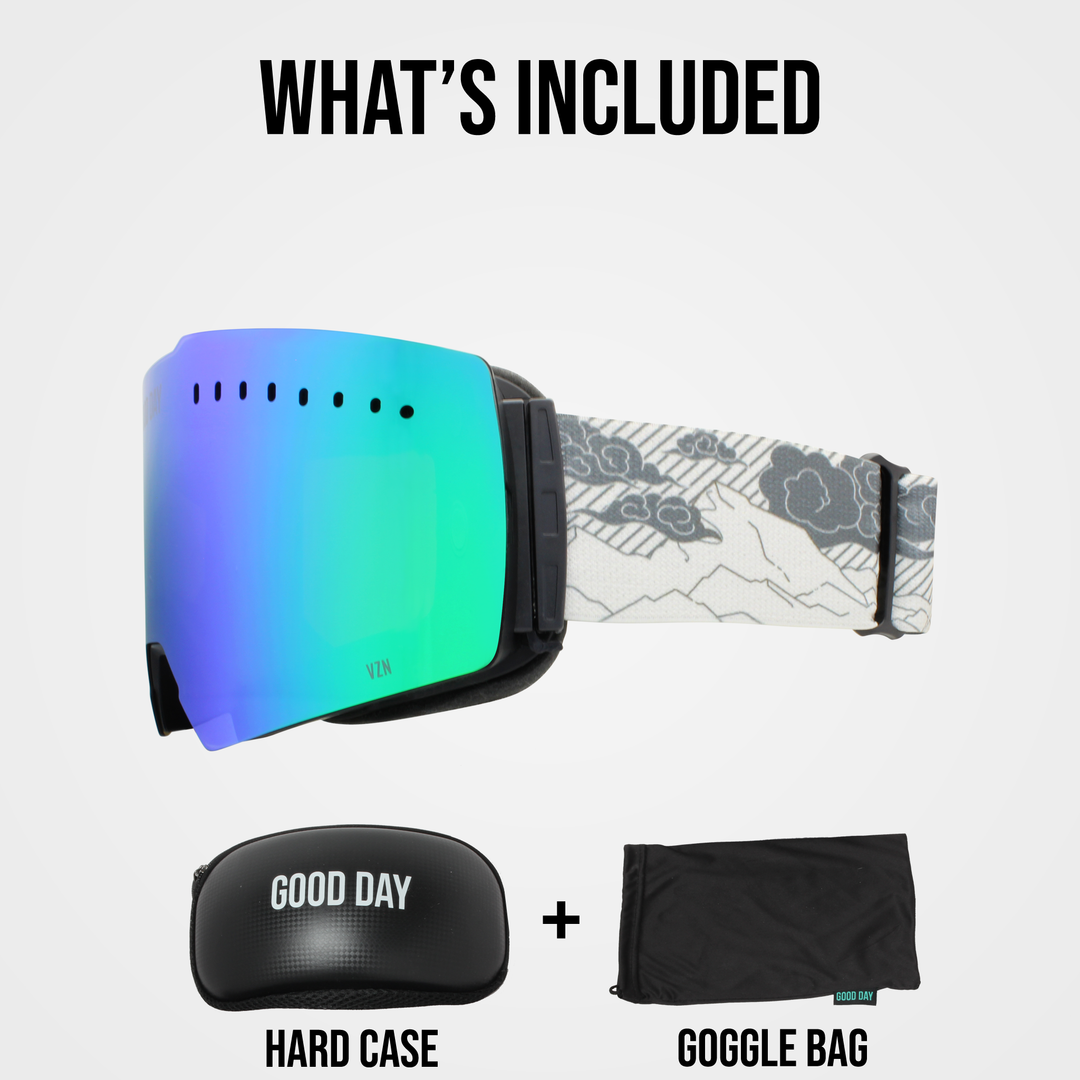 The Valorie Snow Goggle - Shred Green Lens