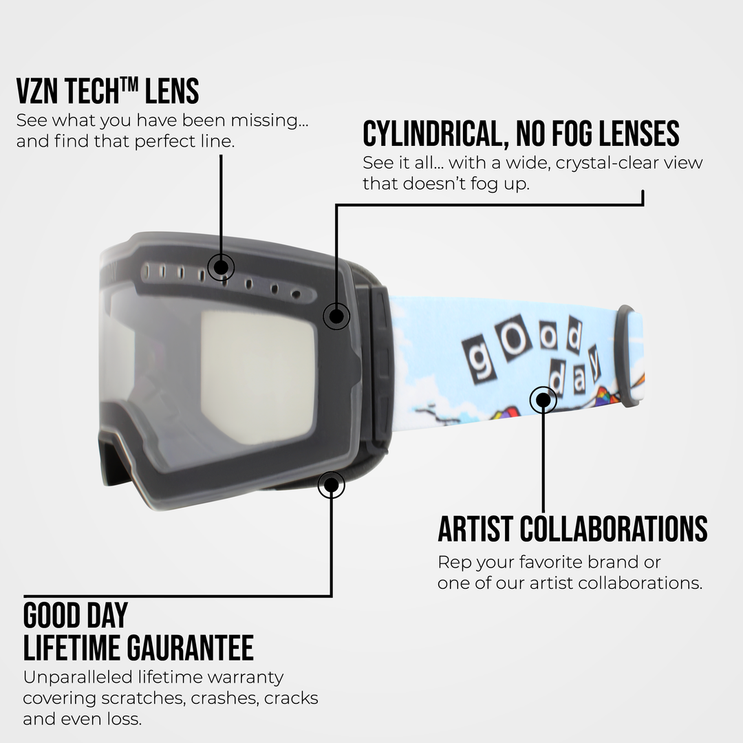 The Valorie Snow Goggle - Clear Lens