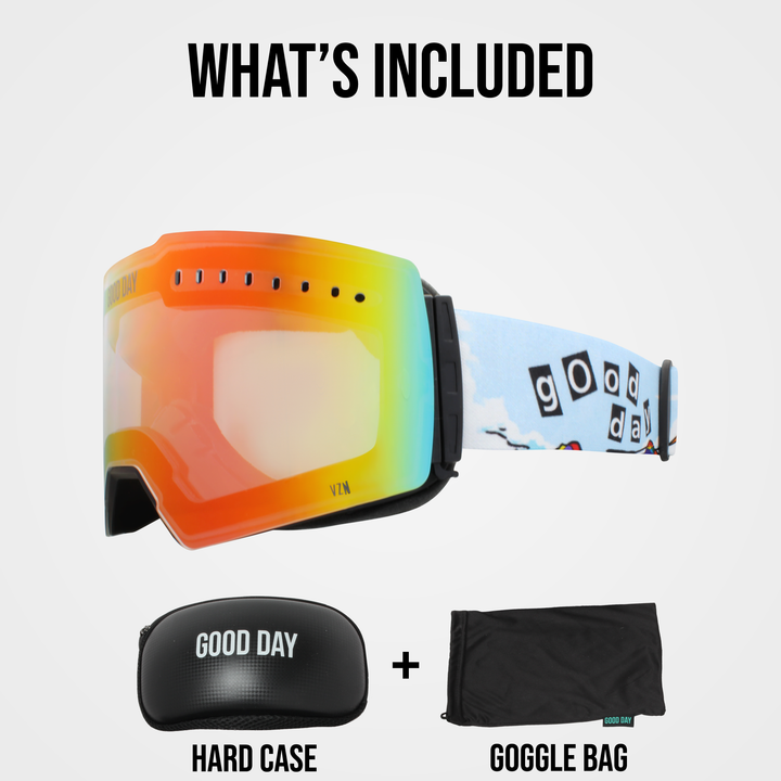 The Valorie Snow Goggle - Gasolina Lens