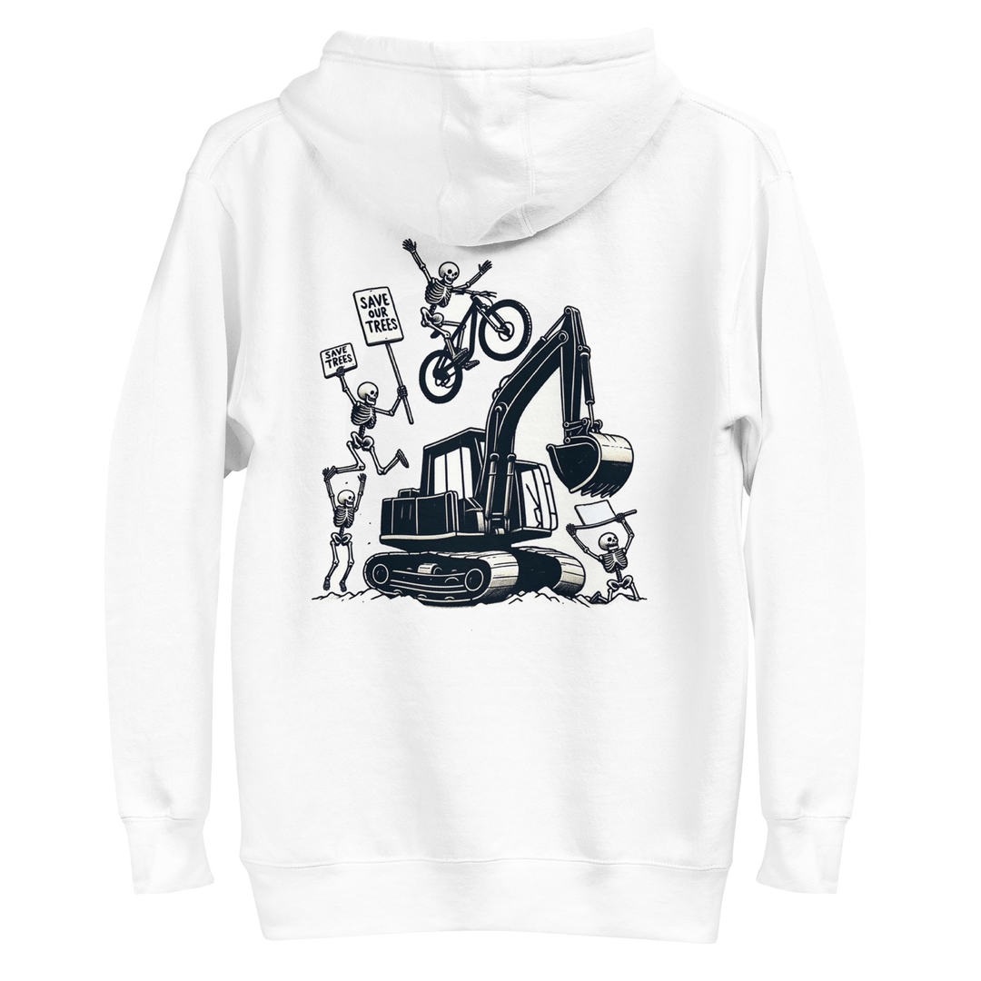 Save our trees - excavator Hoodie