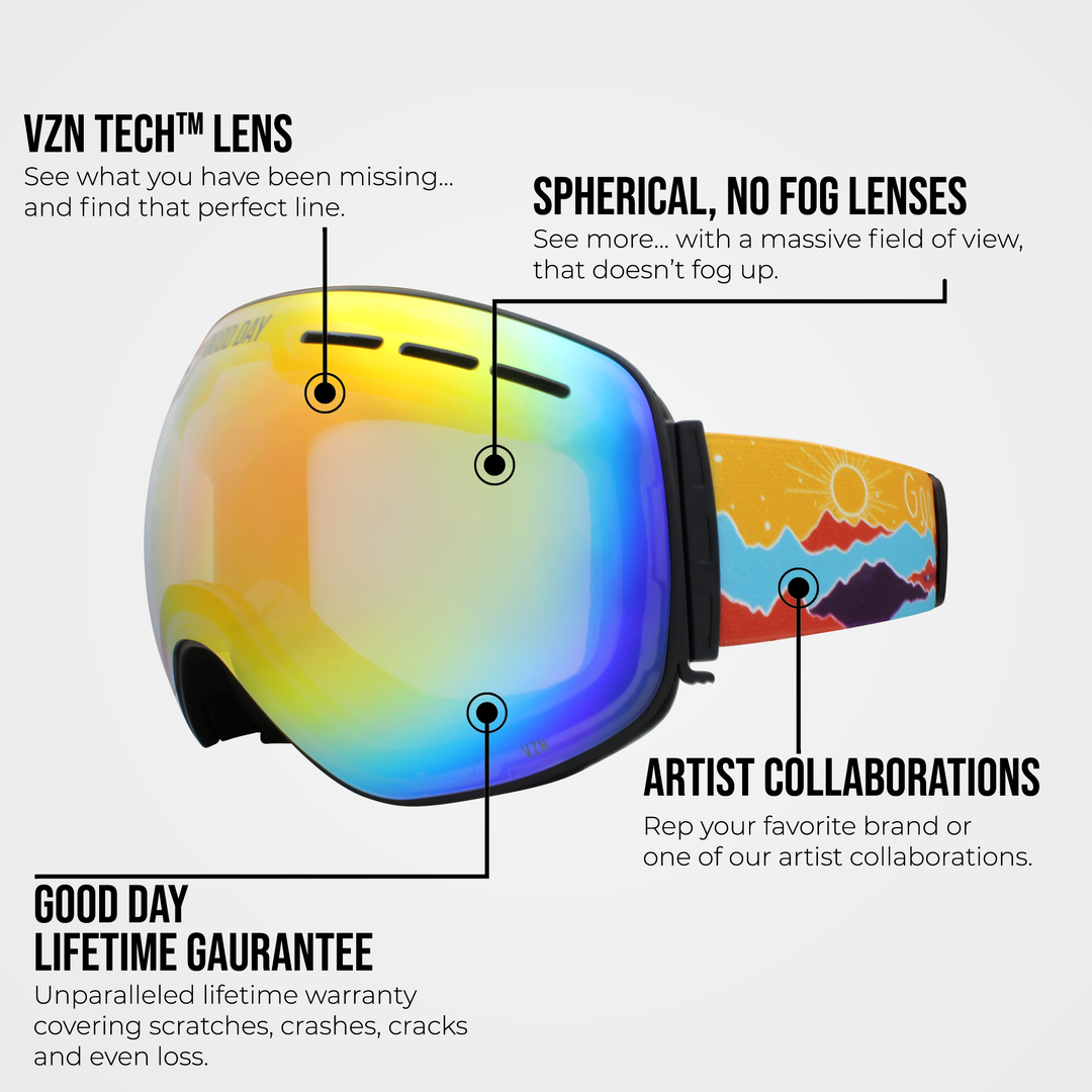 The Emily Snow Goggle - Gasolina Lens